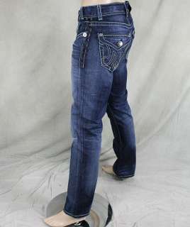 MEK Denim Jeans Mens BARODA medium Blue SLIM Bootcut  