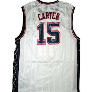  Vince Carter New Jersey Nets Autographed Replica Home 