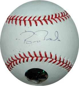 Barry Bonds Autographed Signed Baseball Bonds Holo Giants Pirates CFS 
