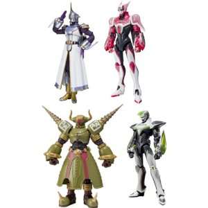  Tiger & Bunny Figure Set Of 4 Toys & Games