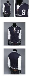 Men S Baseball jumper/jacket Navy color M/L size  