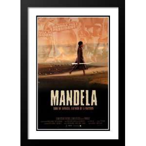  Mandela 32x45 Framed and Double Matted Movie Poster 