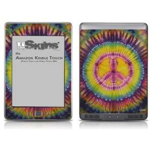   Kindle Touch Skin   Tie Dye Peace Sign 109 by uSkins 
