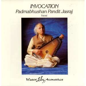 Invocation Padmabhushan Pandit Jasraj, Vocal; Shweta Jhaveri, Tanpura 