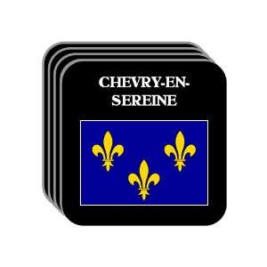  Ile de France   CHEVRY EN SEREINE Set of 4 Mini Mousepad 