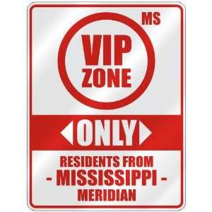   FROM MERIDIAN  PARKING SIGN USA CITY MISSISSIPPI