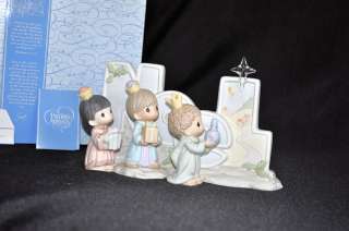 PRECIOUS MOMENTS Nativity Noel Three Wise Men NIB  