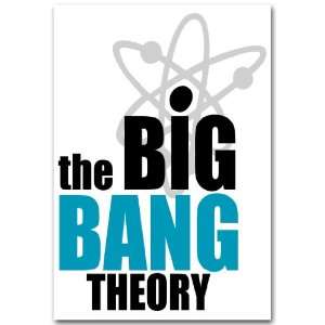  Big Bang Theory Poster   TV Promo Flyer   11 x 17 Logo 