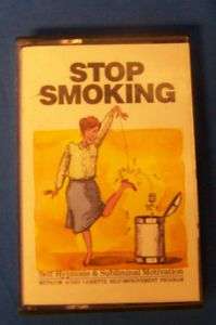 Vintage Cassette Stop Smoking Self Hypnosis Subliminal  