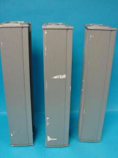 Lot 3 Line Radiators Model LR2SAT 25V Column Speakers Electrovoice 30 