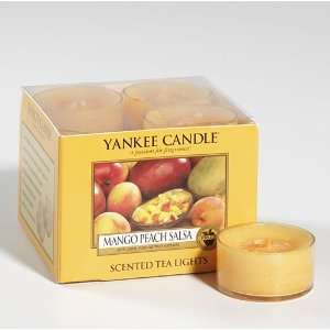    Yankee Candle Tealights Mango Peach Salsa