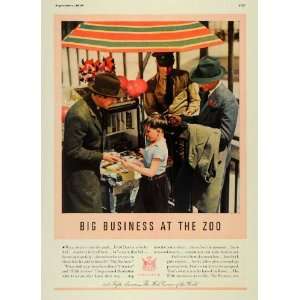   Ad Knox Hatter Zoo Men Corner Premier Big Business   Original Print Ad