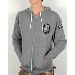  Truth Soul Armor Big 3 Zip Up Hoody   X Large/Charcoal 