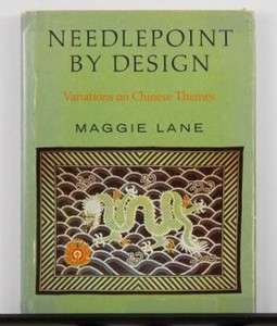   NEEDLEPOINT BY DESIGN By Maggie Lane Book Oriental Needlepoint Themes