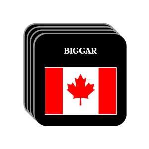  Canada   BIGGAR Set of 4 Mini Mousepad Coasters 