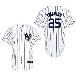  New York Yankees Mark Teixeira Youth Home Replica Jersey 