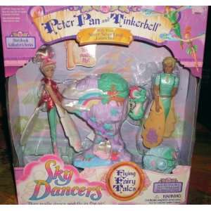  Peter Pan & Tinkerbell Sky Dancers Dolls   Flying Fairy 