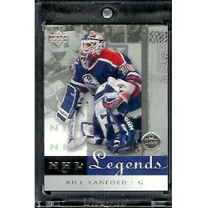 2001 /02 Upper Deck NHL Legends Hockey # 25 Bill Ranford Oilers   Mint 