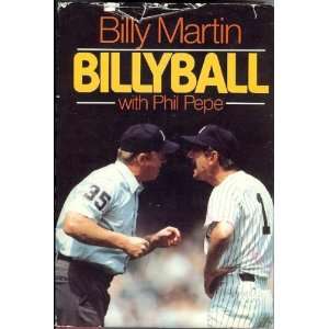 Billy Martin Autographed BillyBall Book PSA/DNA #I88159
