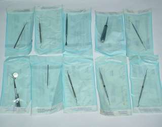 EA Beck SS White Ideal Dental Instruments Mixed Lot  
