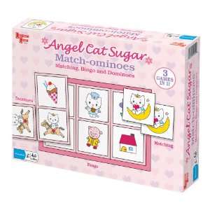  Angel Cat Sugar Match ominoes Toys & Games