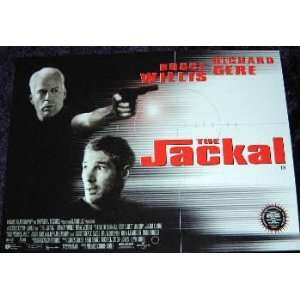  The Jackal   Movie Poster   12 x 16   Bruce Willis 