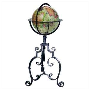    GL002B   Mercator 1541 Globe, Baroque Stand
