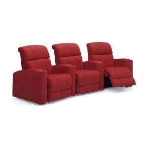   Palliser Discount Home Theater Seating   Curved 3 Seat