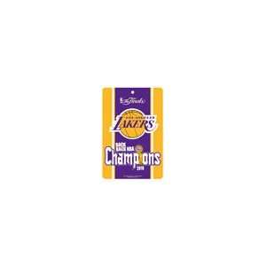   Lakers 2010 NBA Finals Champions 7 x 12 Sign