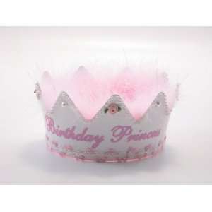  Girls Birthday Princess Pink Crown Toys & Games