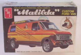 Ford Custom Van MATILDA Movie Kangaroo AMT 125 SEALED Vtg Model Kit 