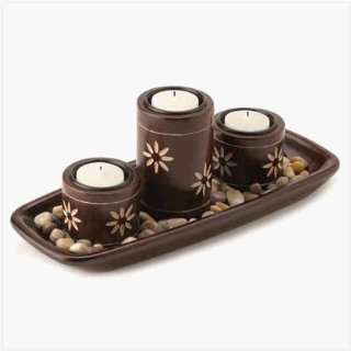  Zen Tealight Candleholder Tray