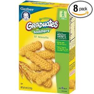 Gerber Graduates Biter Biscuits, 4.44 Ounce (Pack of 8)  