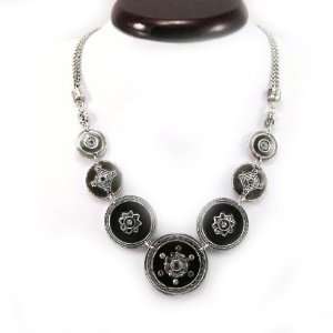  Necklace french touch Byzance black. Jewelry