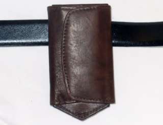 For Belt DK BROWN Leather 6 KEY HOLDER/WALLET New 1312 036982213121 