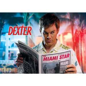  Dexter Everyone Moves to Miami Poster   24 x 36