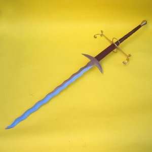   Reproduction Flamberg Sword, 57 long, NO Scabbard 