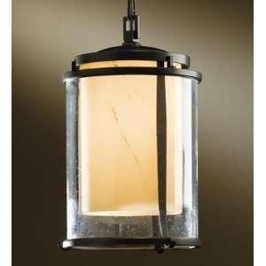   Black Meridian Single Light Large Outdoor Ceiling Fixture from the