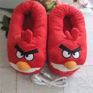  Red Angry Bird USB Warm Foot Slipper Beauty
