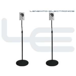 Atlona Speaker Stands ( Pair ) Black Electronics