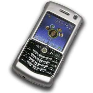  Blackberry Pearl 8100, 8110, 8120, 8130 Rubber Silver 