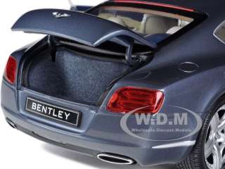 2011 BENTLEY CONTINENTAL GT COUPE METALLIC GREY 1/18 BY MINICHAMPS 