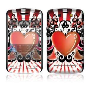  BlackBerry Storm 2 (9550) Skin Decal Sticker   Heart Wings 