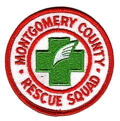 MONTGOMERY COUNTY, TENNESSEE RESCUE SQUAD PATCH  