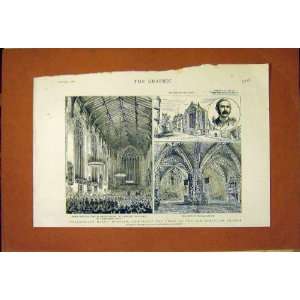  Blackfriars Hall Northwich Choir Dominican Church 1887 