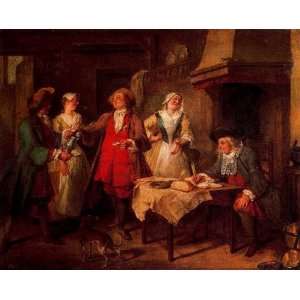   paintings   Nicolas Lancret   24 x 20 inches   The marriage contract