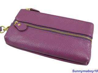 Women Leather Clutch Wallet Lady Purse Men Key bag WL5  