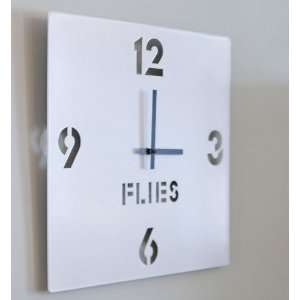  Glaser Epigram, Clock, 16GA STEEL, Digital White AM1