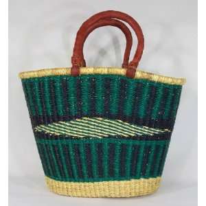   TKUGA Suhum African Basket Shopper Tote  