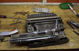 First and foremost we rate the typewriter before any service is done 